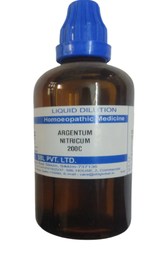 SBL Homeopathy Argentum Nitricum Dilution -30 CH