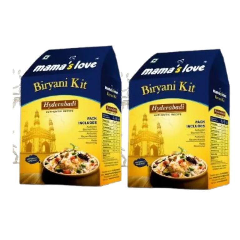 Mama's love Biryani Kit Hyderabadi - Authentic Recipe - 200 gm