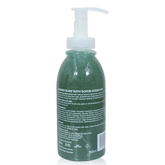 Garden Bliss Ocean Spa Bath Scrub - 750 ml