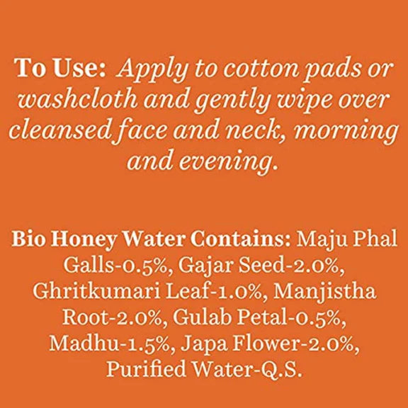 Biotique Bio Honey Water With Pore Tightening Toner - 120 ml