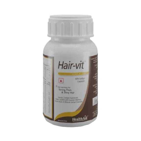 HealthAid Hair-vit (Multivitamins for Hair) Capsules - 30 caps