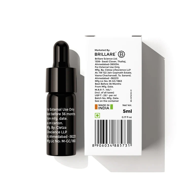Mini Niacinamide Face Serum for Smooth, Glowing Skin (5ml)
