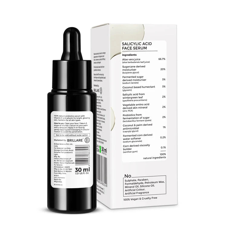 2% Salicylic Acid Face Serum for Acne-Prone Skin