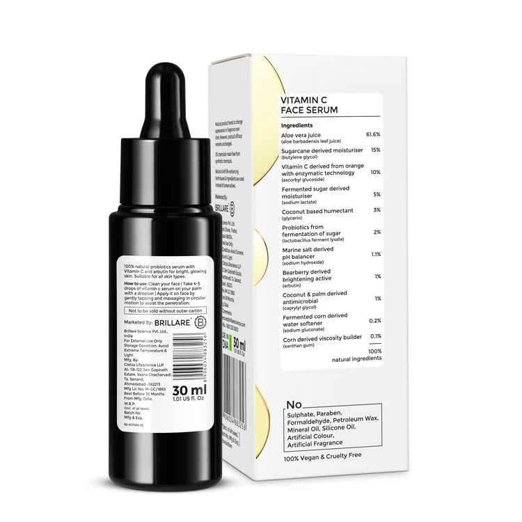 10% Vitamin C Face Serum for Bright, Glowing Skin