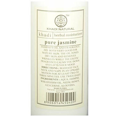 Khadi Natural Pure Jasmine Moisturizer - 210 ml