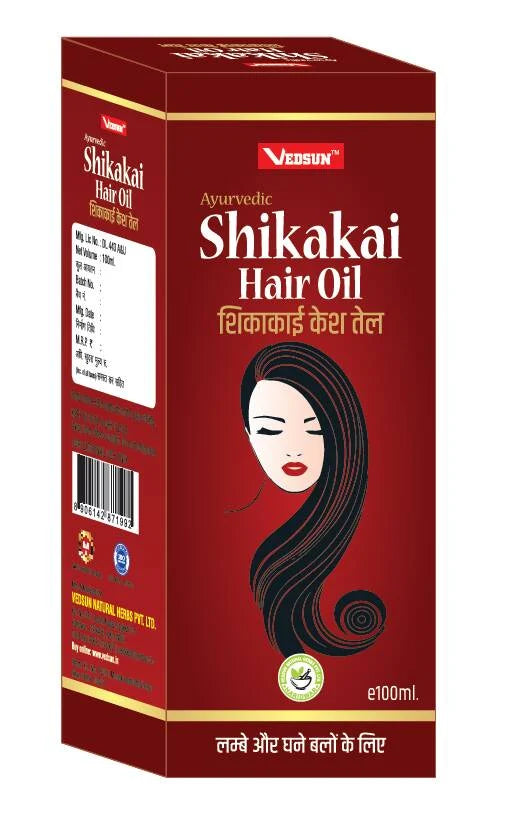 Vedsun Naturals Shikakai Herbal Hair Oil for Women & Men