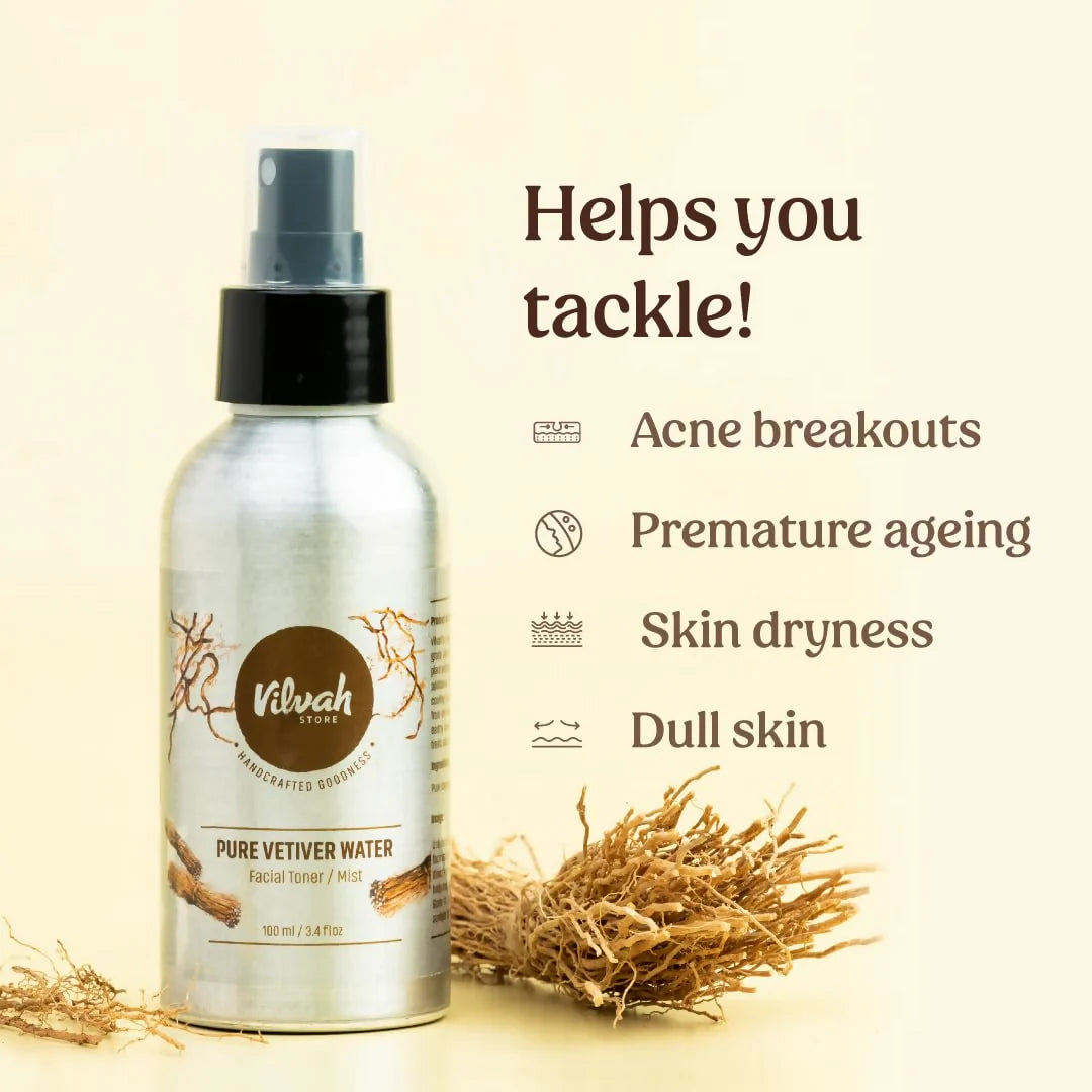 Vilvah Store Vetiver Water Facial Toner