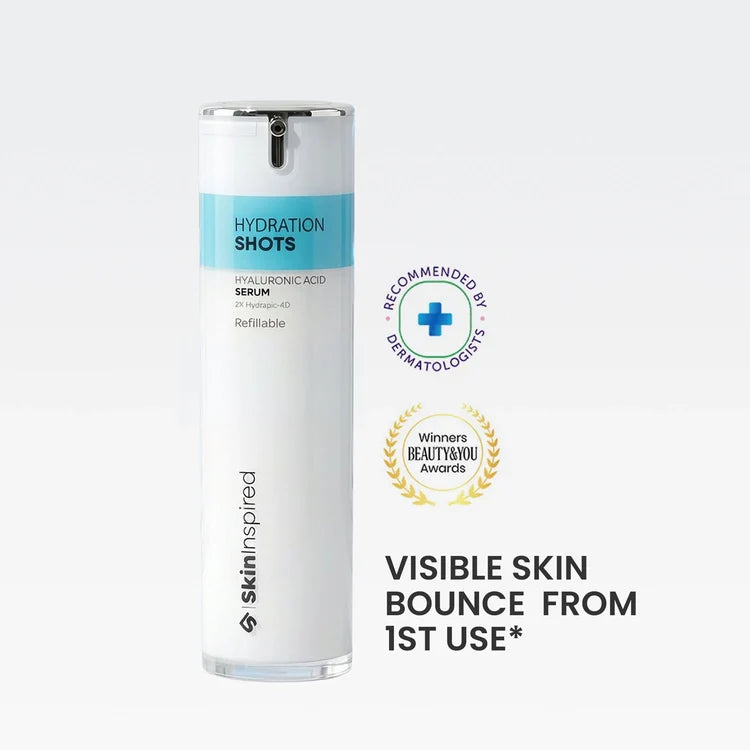 Hydration Shots - 2% Hyaluronic Acid Serum for Face