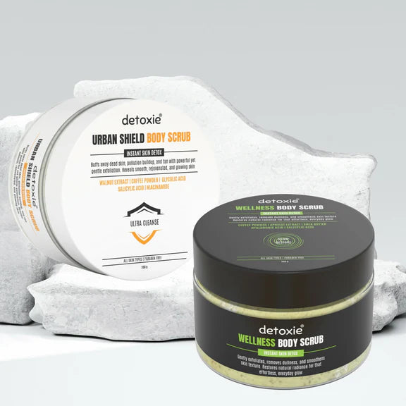 Detoxie Body Scrubs Combo- Urban Shield & Wellness - combo