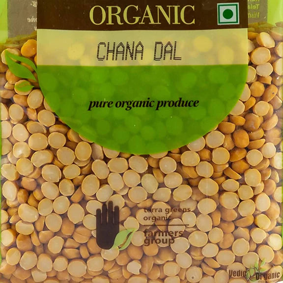 Terra Greens Organic Chana Dal - 500 gm
