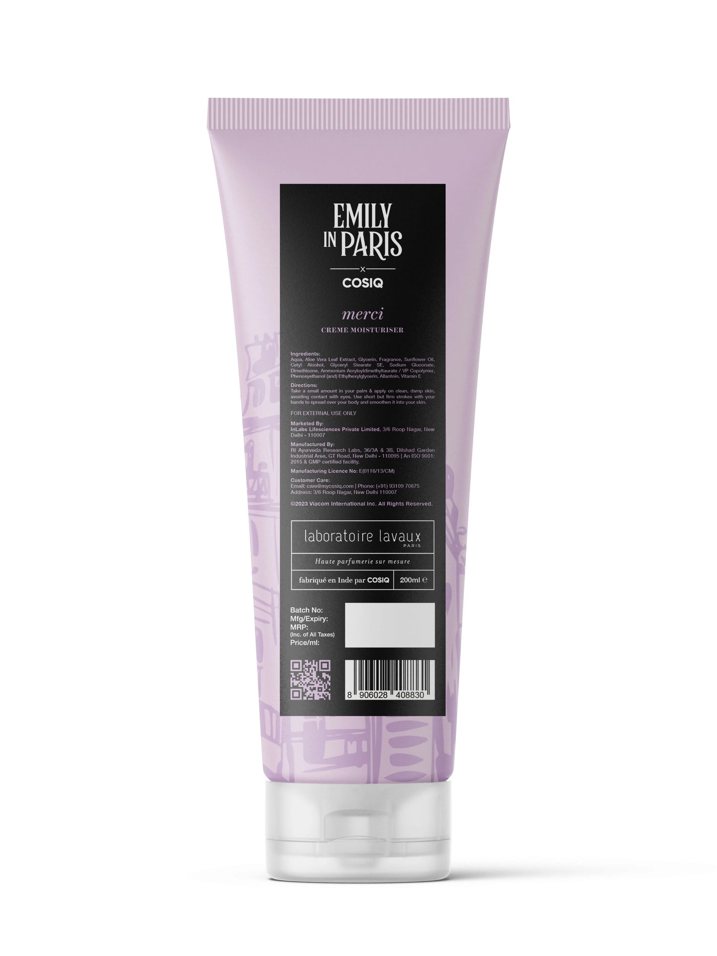 Cos-IQ Emily In Paris Gabriel’s Merci Creme Moisturizer - 200 ml