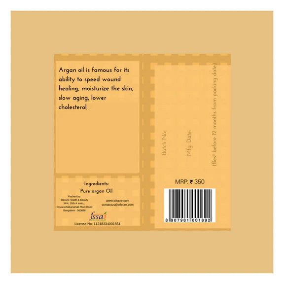Oilcure Argan Oil - 30 ml