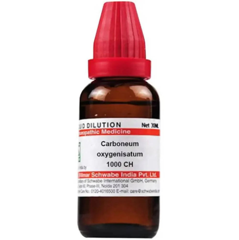 Dr. Willmar Schwabe India Carboneum Oxygenisatum Dilution -12 CH