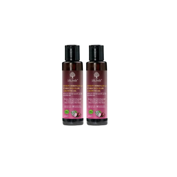 Life Aveda Onion Bhringraj Enriched Hair Growth Oil - 100 ml