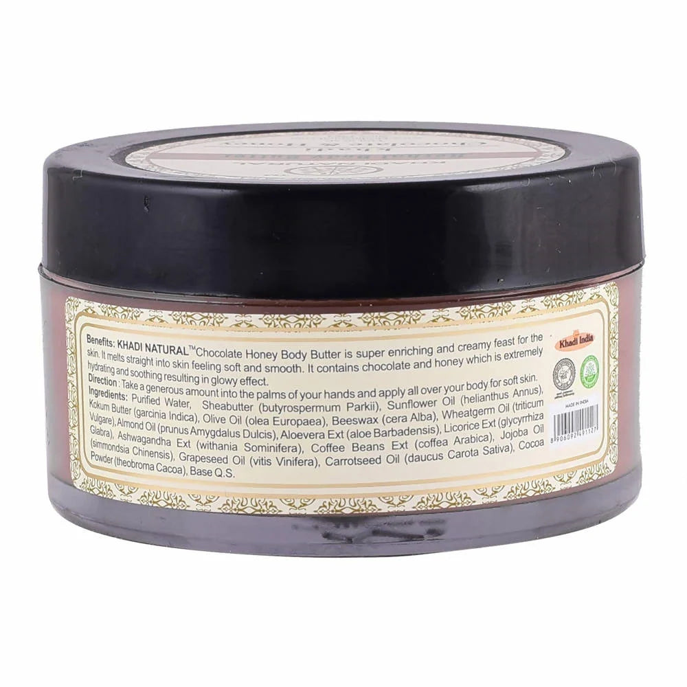 Khadi Natural Chocolate & Honey Herbal Body Butter - 50 gm