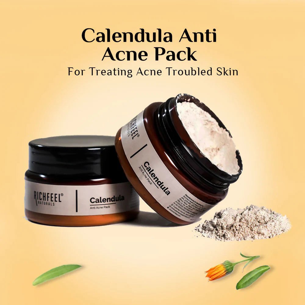 Richfeel Calendula Anti-Blemish Cream - Soothing Echinacea - 50 gm