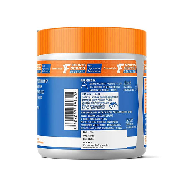 Fast&Up Citrulline Malate 2:1 Essentials - 200 gm