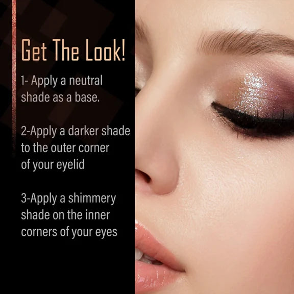 Faces Canada Starry Eyes Eye Shadow Palette - Twilight - 16 gm