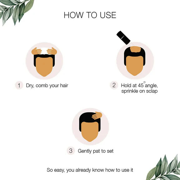 Kerrato Hair Fibres For Thinning Hair - Jet Black - 11.5 gm