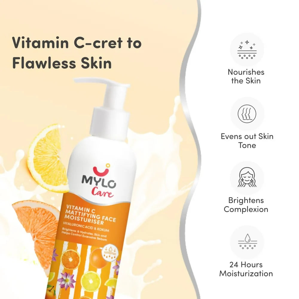 Mylo Care Vitamin C Skin Brightening Moisturizer - 100 gm