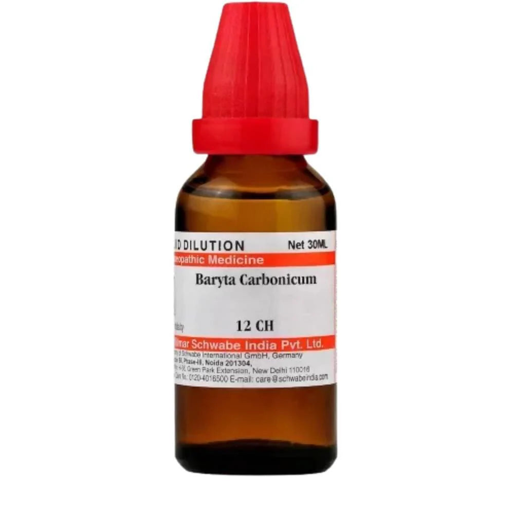 Dr. Willmar Schwabe India Baryta Carbonica (Barium carbonicum) Dilution -6 CH