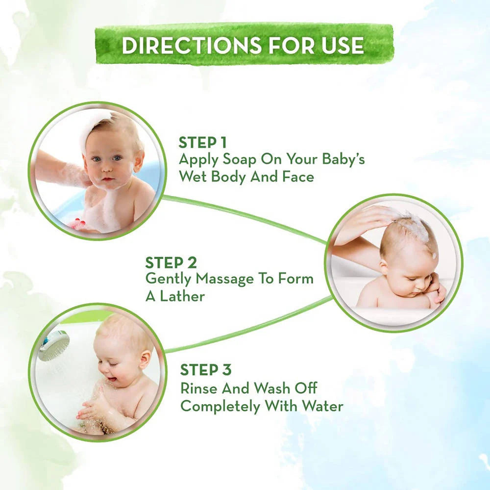 Mamaearth Milky Soft Bathing Bar for Babies -Pack of 2