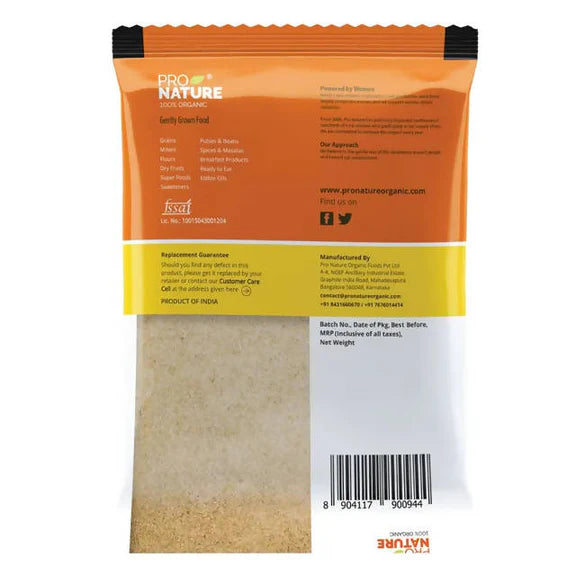 Pro Nature Organic Sooji / Rava (Regular) - 500 gm