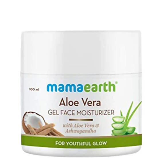 Mamaearth Aloe Vera Gel Face Moisturizer For Youthful Glow