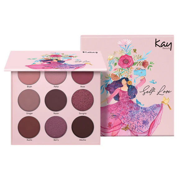 Kay Beauty By Katrina Kaif Eyeshadow Palette - Self Love - 10 gm