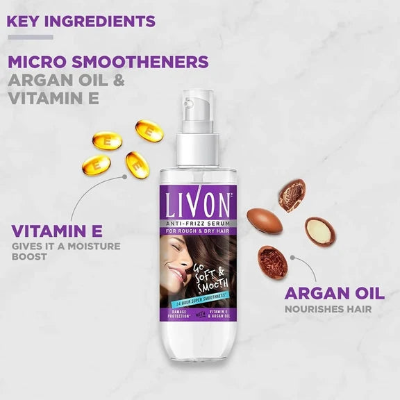 Livon Serum for Women For Dry and Rough Hair - 50 ml