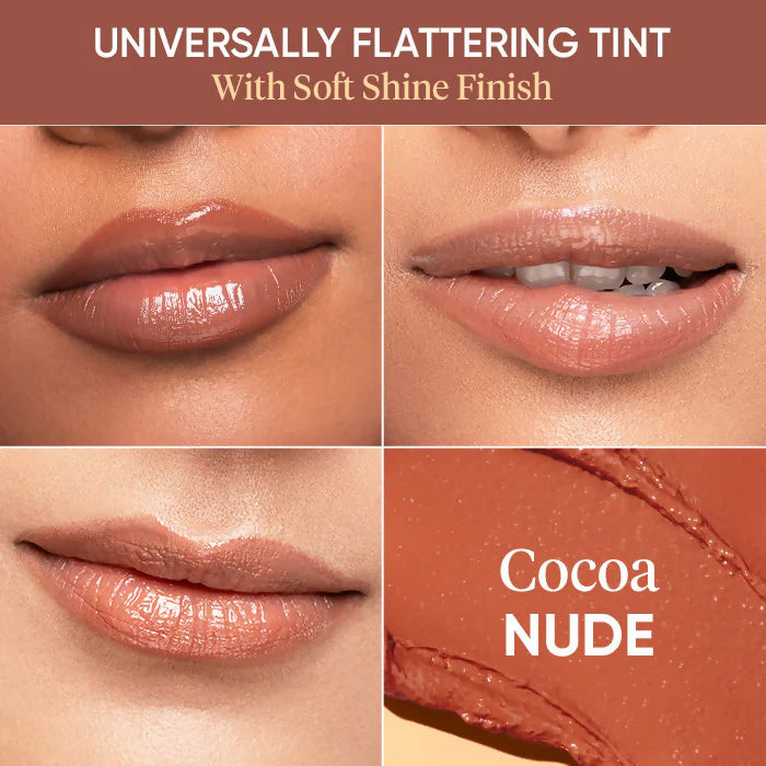 Dot & Key Barrier Repair Hydrating Lip Balm SPF 50 With Ceramides & Peptides Cocoa Nude - 4.5 gm