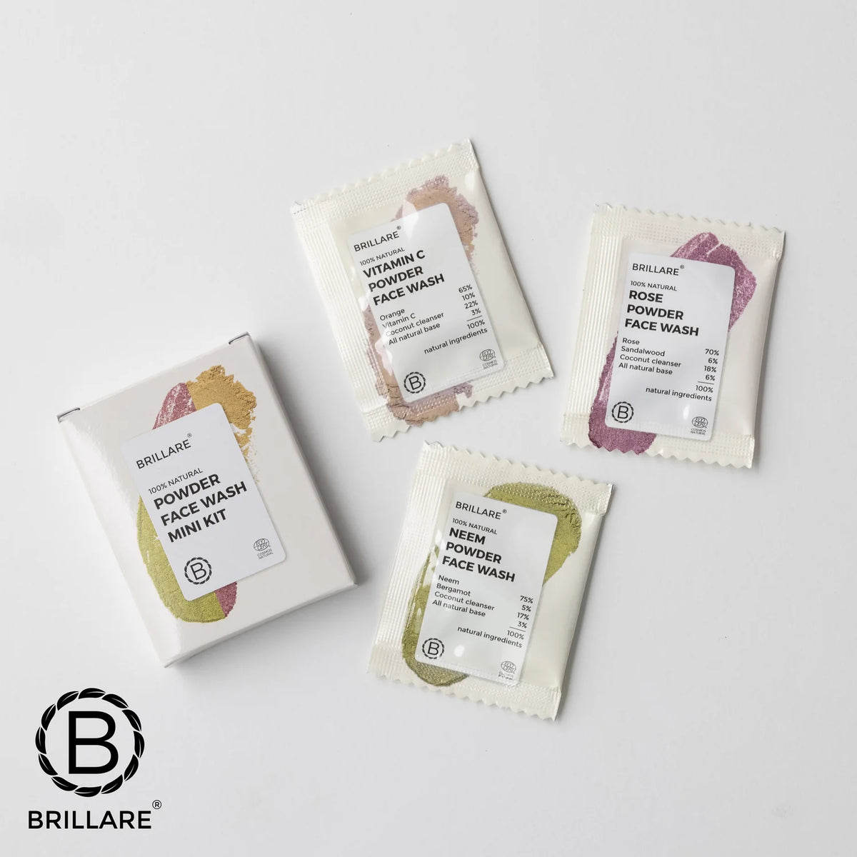 Powder Face Wash Mini Kit