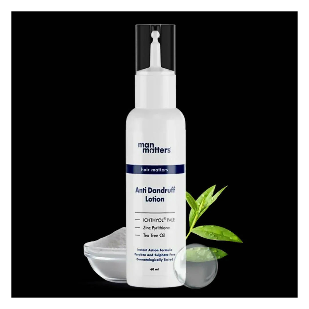 Man Matters Dandruff Removal Lotion With Tea Tree Oil & Zinc
