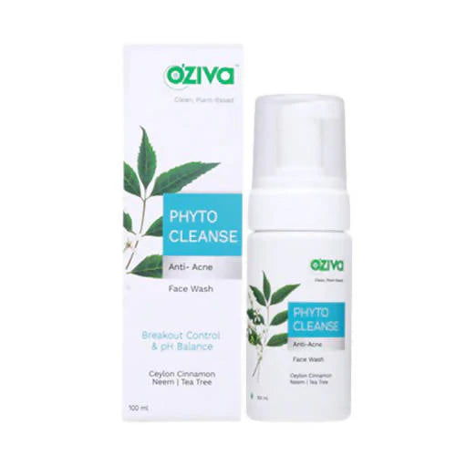 OZiva Phyto Cleanse Anti-Acne Facewash -100 ml