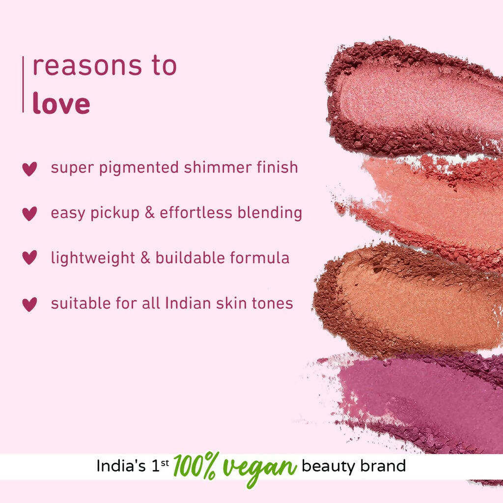 Plum Cheek-A-Boo Shimmer Blush 127 Bare Necessity - 4.5 gm