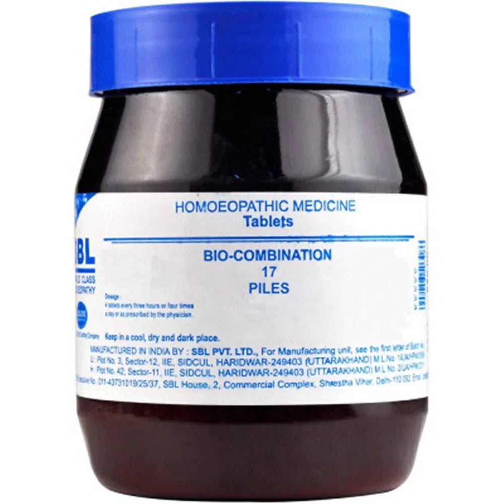 SBL Homeopathy Bio-Combination 17 Tablets