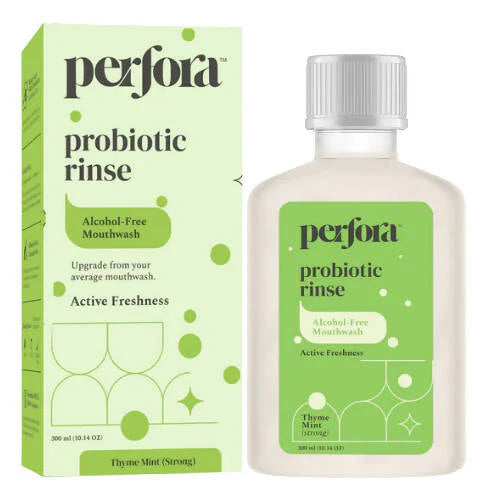Perfora Thyme Mint Probiotic Rinse - 45 days pack | 900 ml