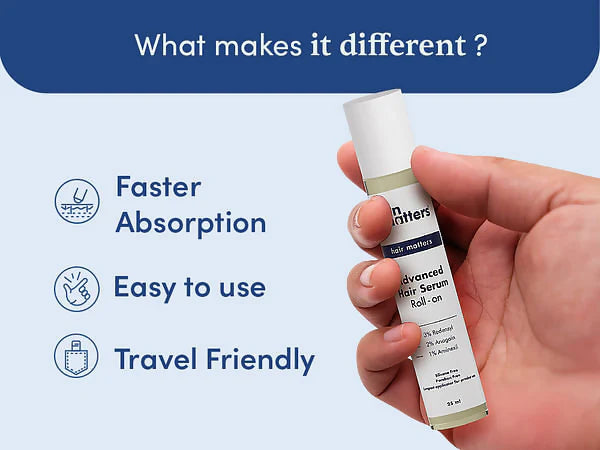 Man Matters Advanced Hair Growth Rosemary Serum Roll-On