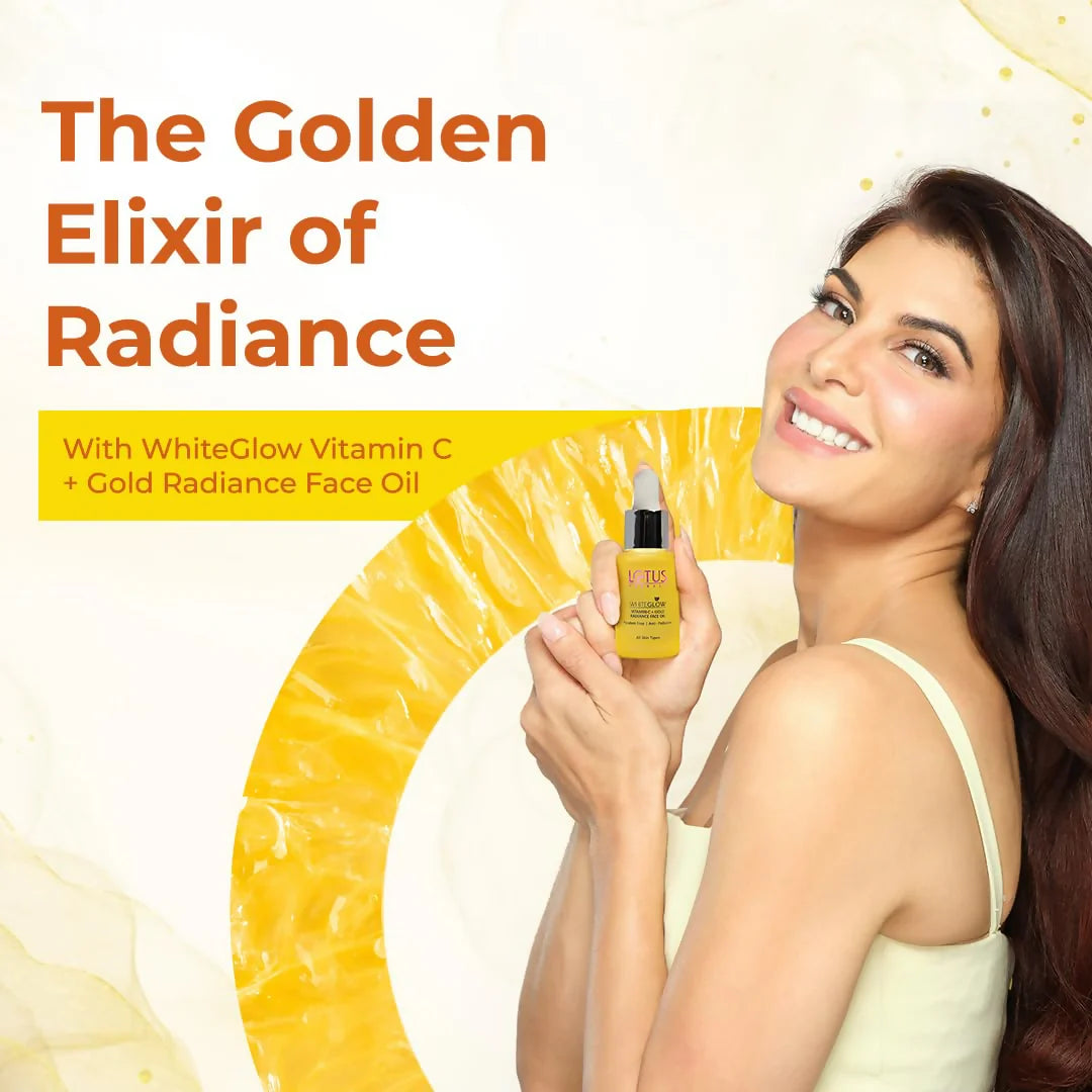 Lotus Herbals WhiteGlow Vitamin C and Gold Radiance Face Oil