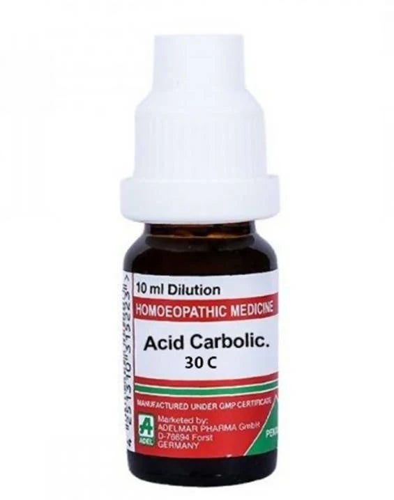 Adel Homeopathy Acid Carbolic Dilution -6 CH