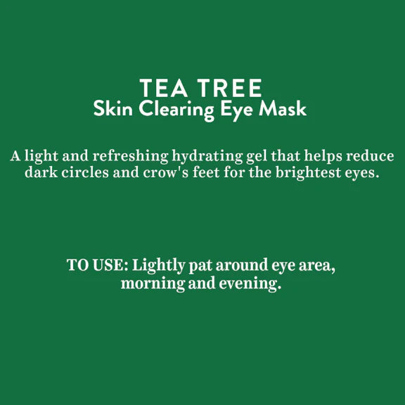 Biotique Advanced Organics Tea Tree Skin Clearing Eye Mask - 15 gm