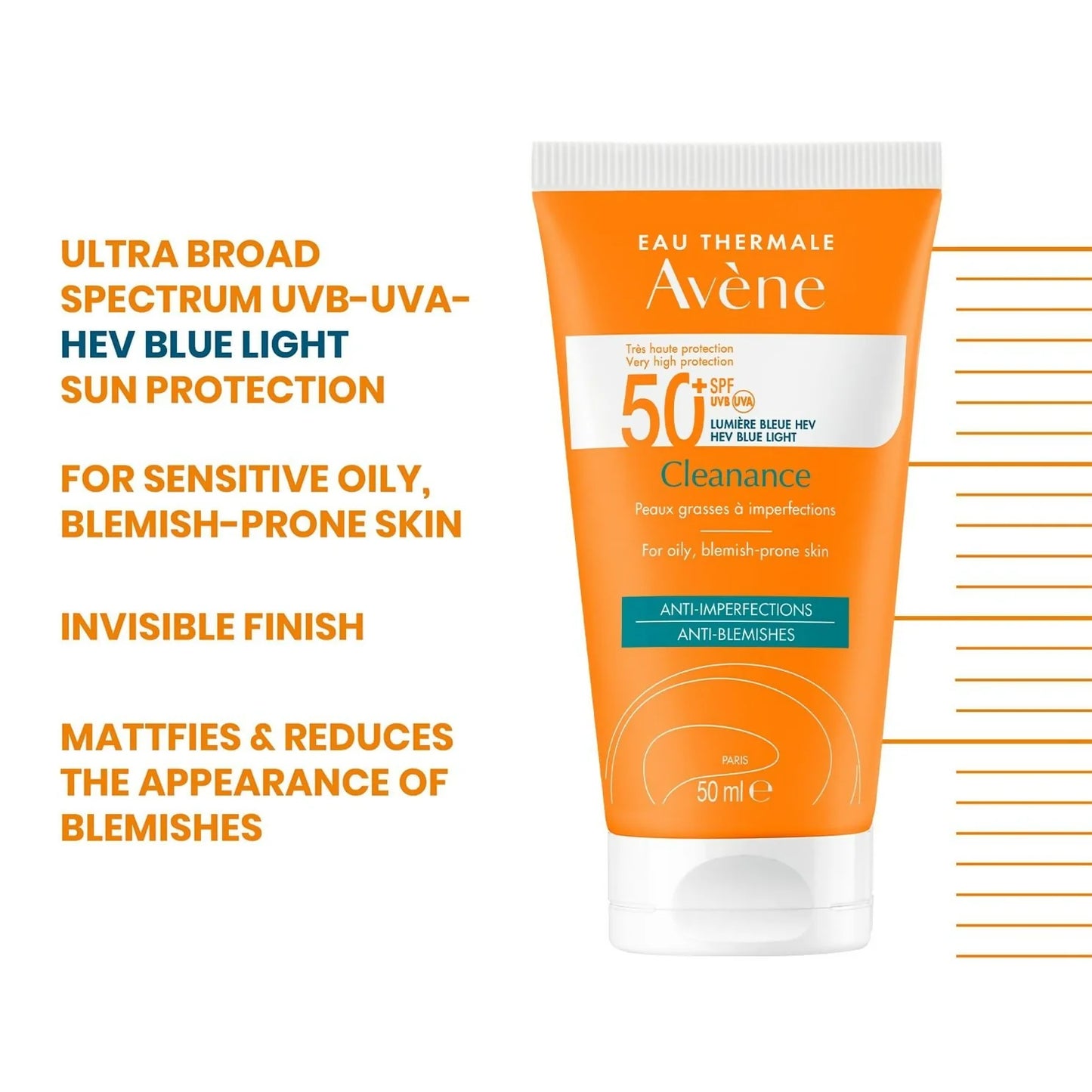 Avene Cleanance Very High Protection SPF 50+ - 50 ml