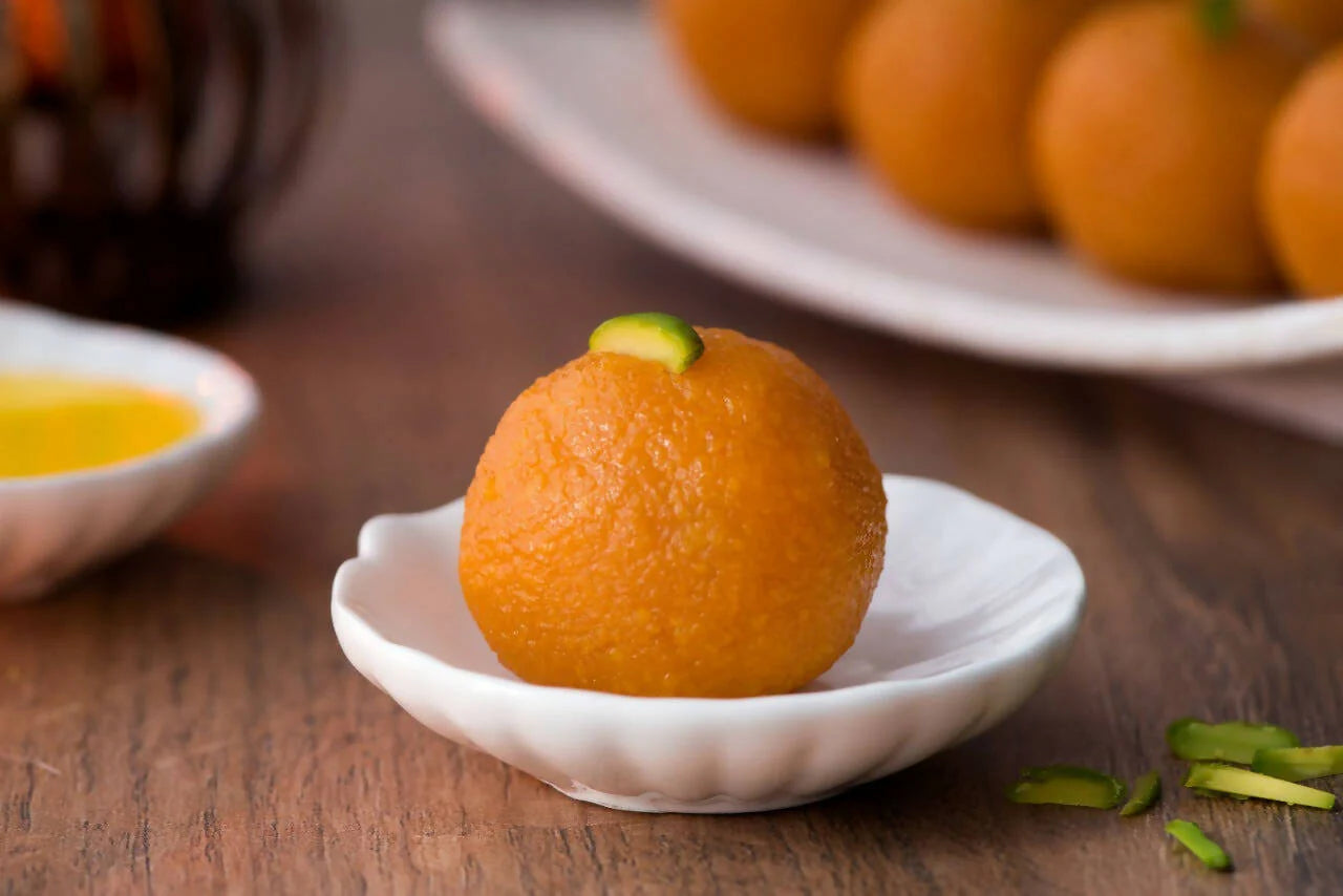 Olive Mithai Moti Choor Laddu