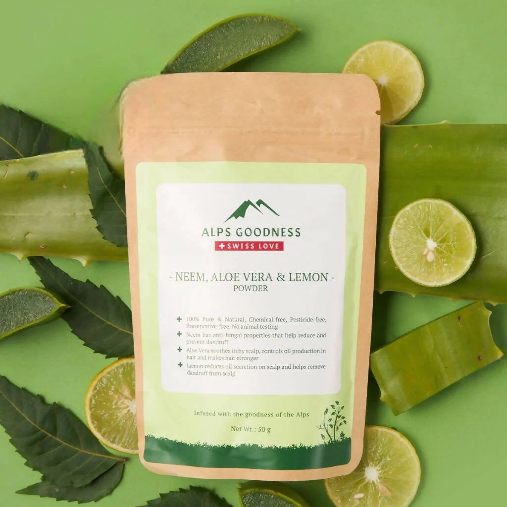 Alps Goodness Neem, Aloe Vera & Lemon Powder