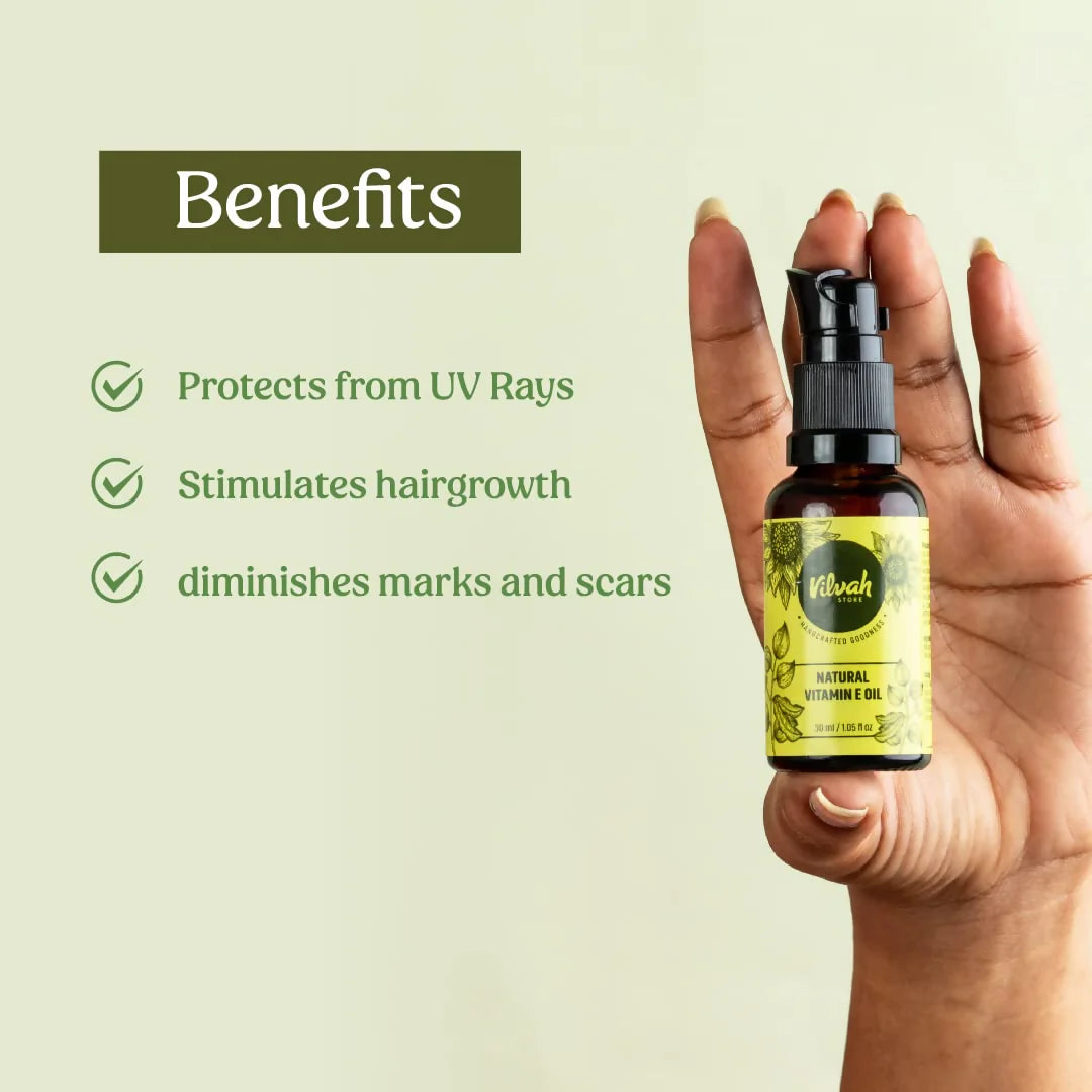 Vilvah Store Natural Vitamin E Oil