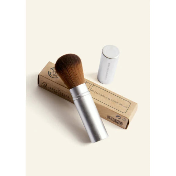 The Body Shop Retractable Blusher Brush - Silver - 1 Pc