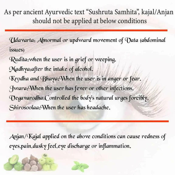 Tatsat 100% Natural Ayurvedic Kajal Pencil - 0.25 gm