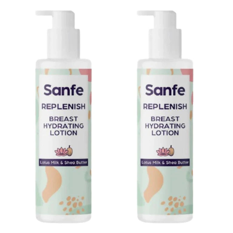 Sanfe Replenish Breast Hydrating Lotion - Pack of 2 - 100 ml