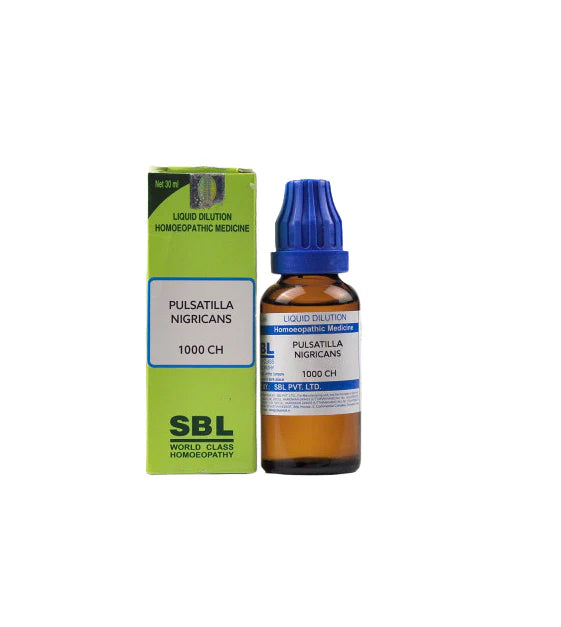 SBL Homeopathy Pulsatilla Nigricans Dilution -6 CH