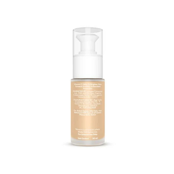 Mamaearth Hydra-Glow Full Coverage Foundation With Vitamin C & Turmeric - Beige Glow